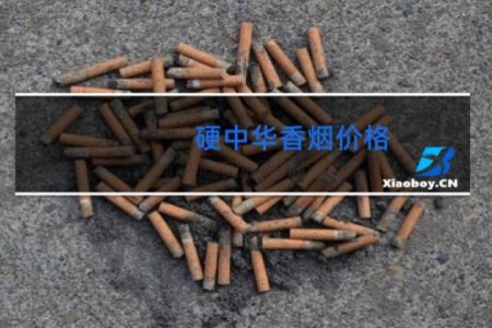 硬中华香烟价格 价格表