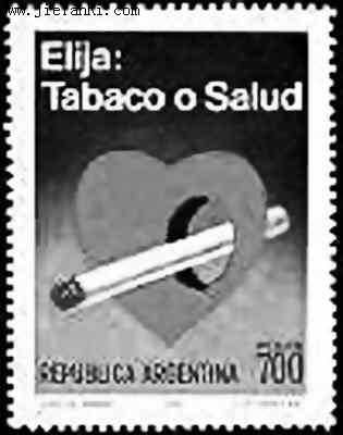 世界戒烟邮票