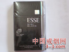 ESSE(mini black) | 单盒价格￥12元 目前待上市