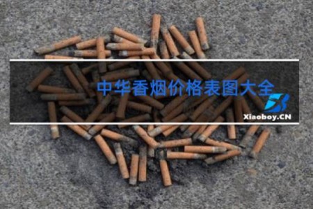 中华香烟价格表图大全 扁盒中华香烟焦油量11mg