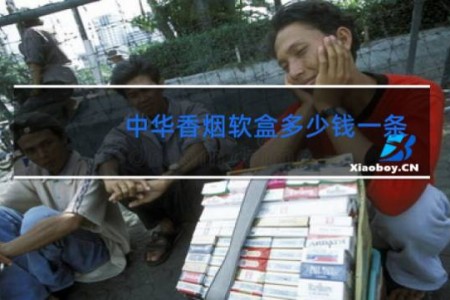 中华香烟软盒多少钱一条