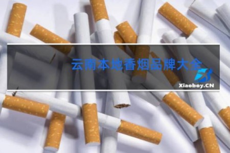 云南本地香烟品牌大全