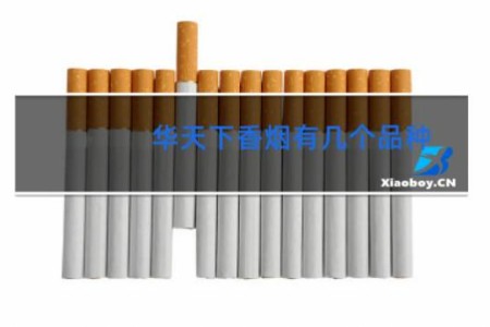 华天下香烟有几个品种