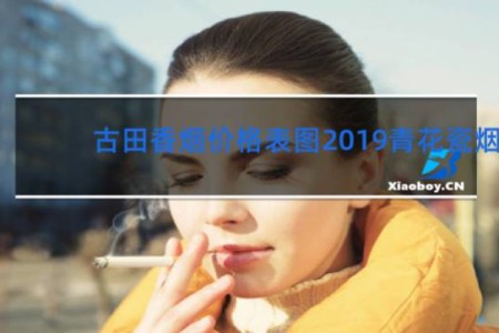 古田香烟价格表图2019青花瓷烟