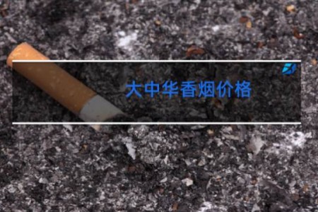 大中华香烟价格