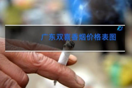广东双喜香烟价格表图