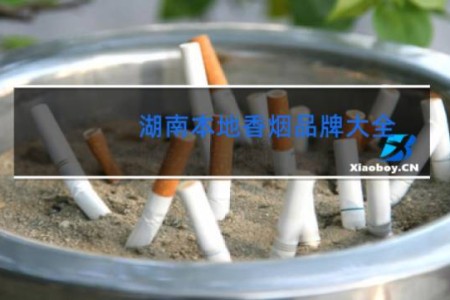 湖南本地香烟品牌大全