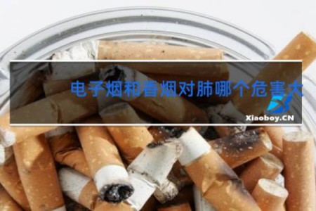 电子烟和香烟对肺哪个危害大