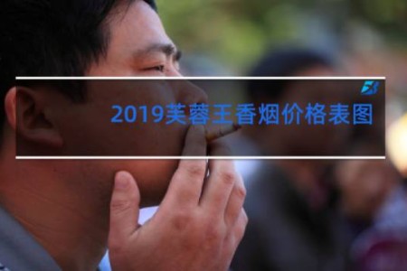 2019芙蓉王香烟价格表图