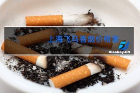 上海飞马香烟价格表