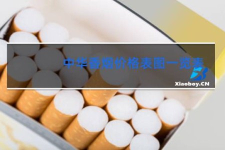 中华香烟价格表图一览表