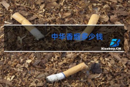 中华香烟多少钱