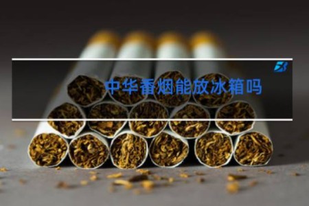中华香烟能放冰箱吗
