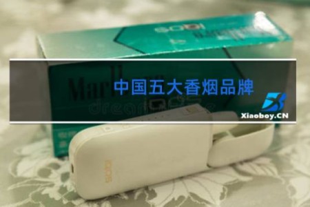 中国五大香烟品牌