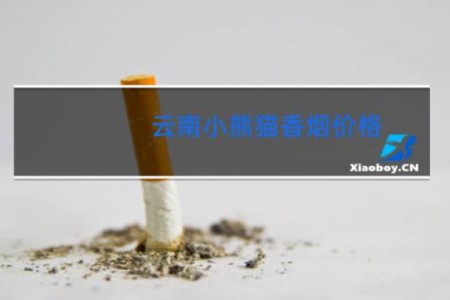 云南小熊猫香烟价格