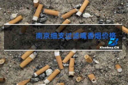 南京细支过滤嘴香烟价格