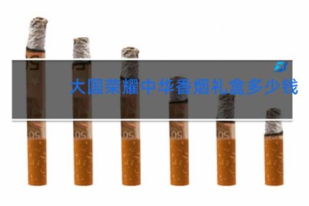 大国荣耀中华香烟礼盒多少钱