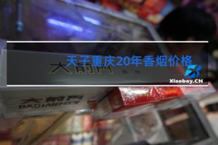 天子重庆20年香烟价格