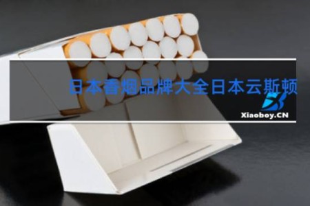 日本香烟品牌大全日本云斯顿