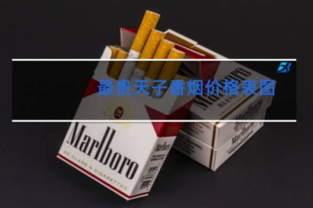最贵天子香烟价格表图