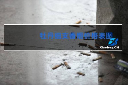 牡丹细支香烟价格表图 上海