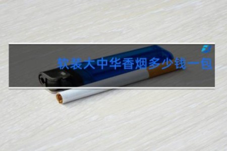 软装大中华香烟多少钱一包