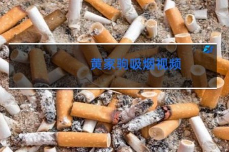 黄家驹吸烟视频 - 黄家驹一天抽多少烟