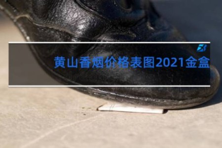 黄山香烟价格表图2021金盒