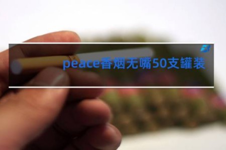 peace香烟无嘴50支罐装