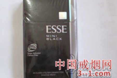 ESSE(mini black) | 单盒价格￥12元 目前待上市