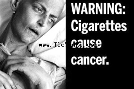 美国香烟外包装警示图案
