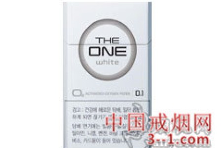THE ONE(white) | 单盒价格上市后公布 目前