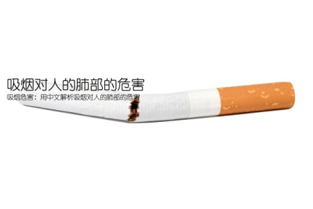 吸烟对人的肺部的危害(吸烟危害：用中文解析吸烟对人的肺部的危害)