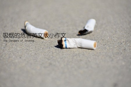 吸烟的危害英文版小作文(The Dangers of Smoking)