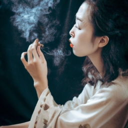 女性吸烟(女性吸烟——纤纤玉手握香烟，何等妖娆！)
