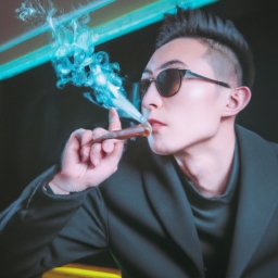 帅哥吸烟(帅哥与香烟——当吸烟成为一种魅力)
