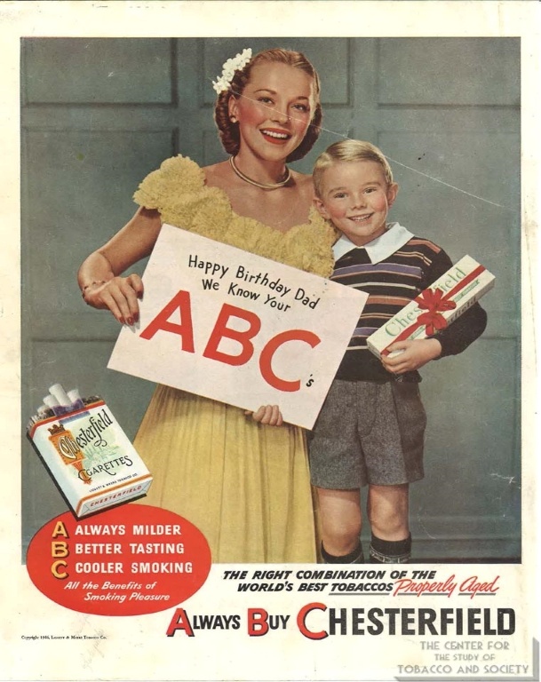 烟草公司是如何将父亲节变成广告机会的：吸烟是家庭传统